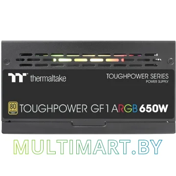 Блок питания Thermaltake Toughpower GF1 ARGB 650W Gold TT Premium (PS-TPD-0650F3FAGE-1) картинка 2